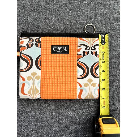 O Loves M Orange Geometric Home Decor Fabric - Picture 1 of 5